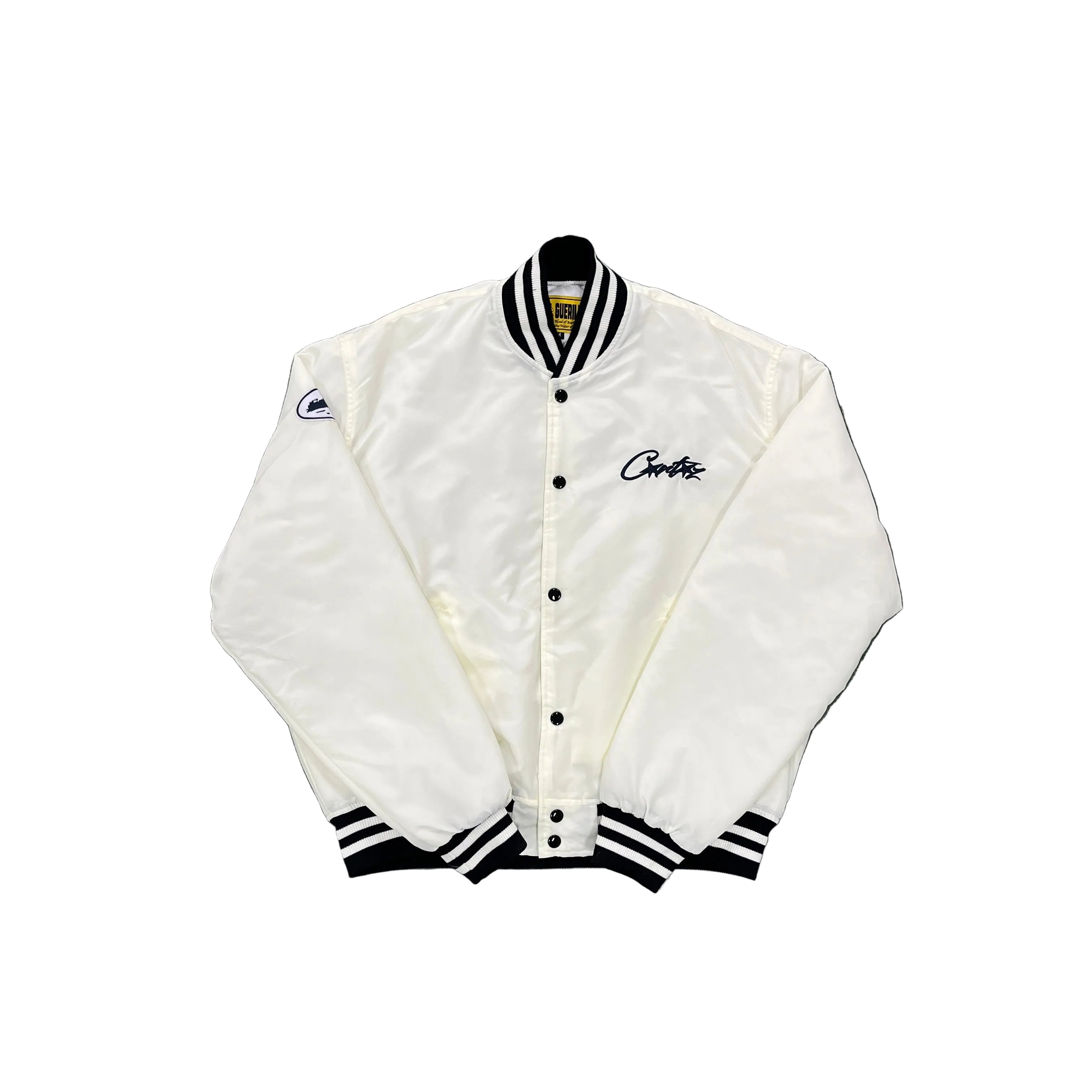 CORTEIZ WHITE STADIUM JACKET
