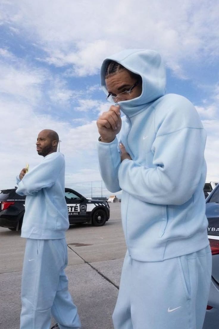 Nike × NOCTA Tech Fleece Set – Baby Blue