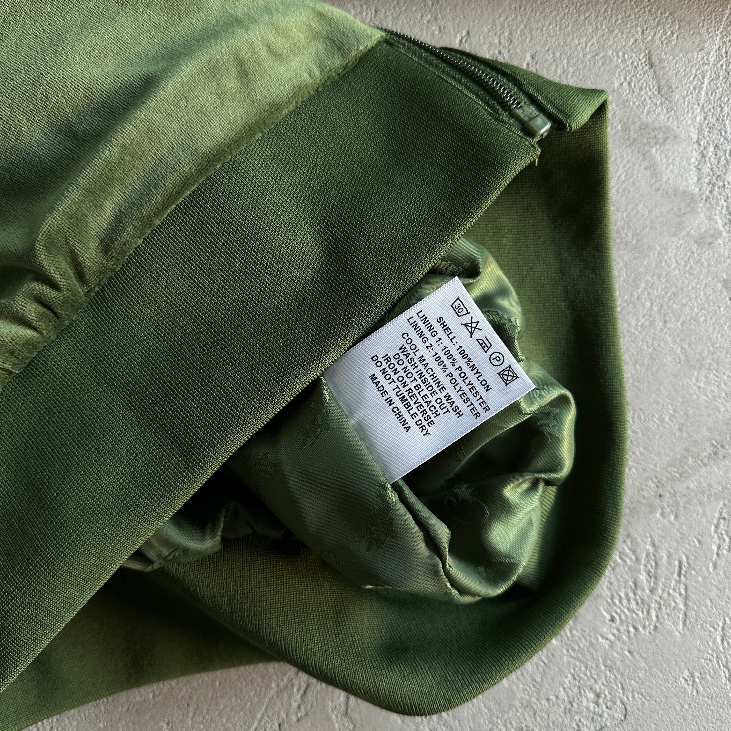 CORTEIZ VELOUR TRACKSUIT – GREEN (FULL SET)