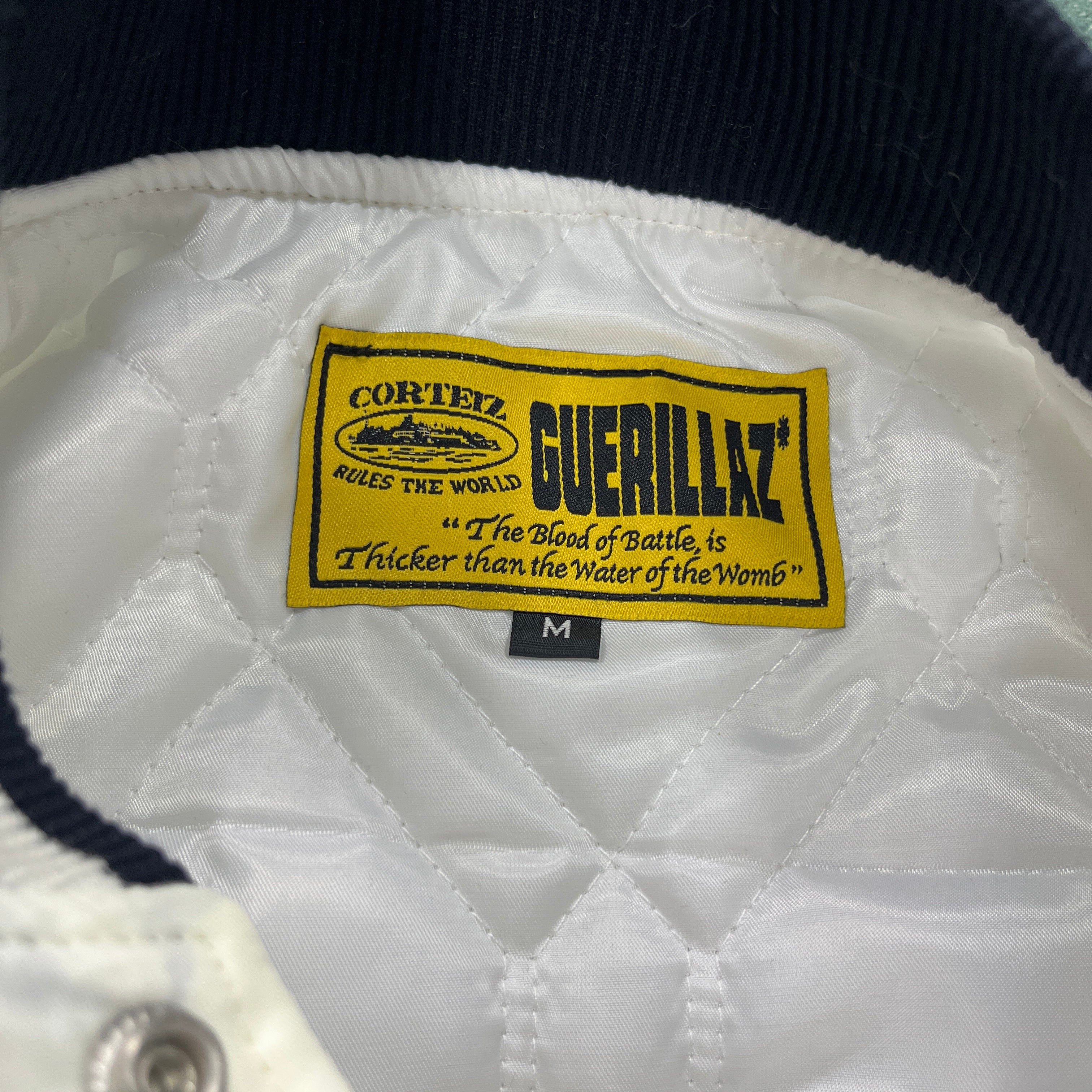 CORTEIZ WHITE STADIUM JACKET