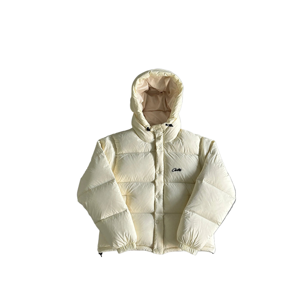 Corteiz Bolo V2 Down Jacket (Natural)