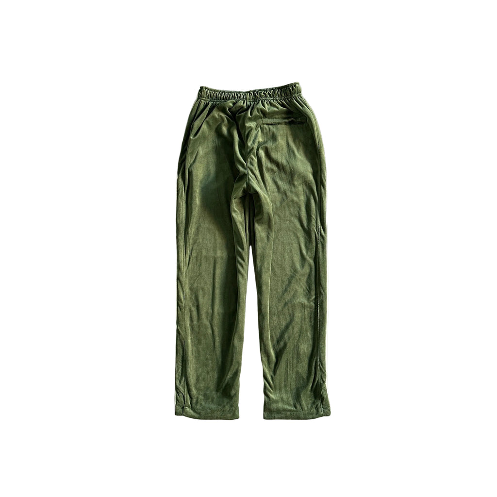 CORTEIZ VELOUR TRACKSUIT – GREEN (FULL SET)