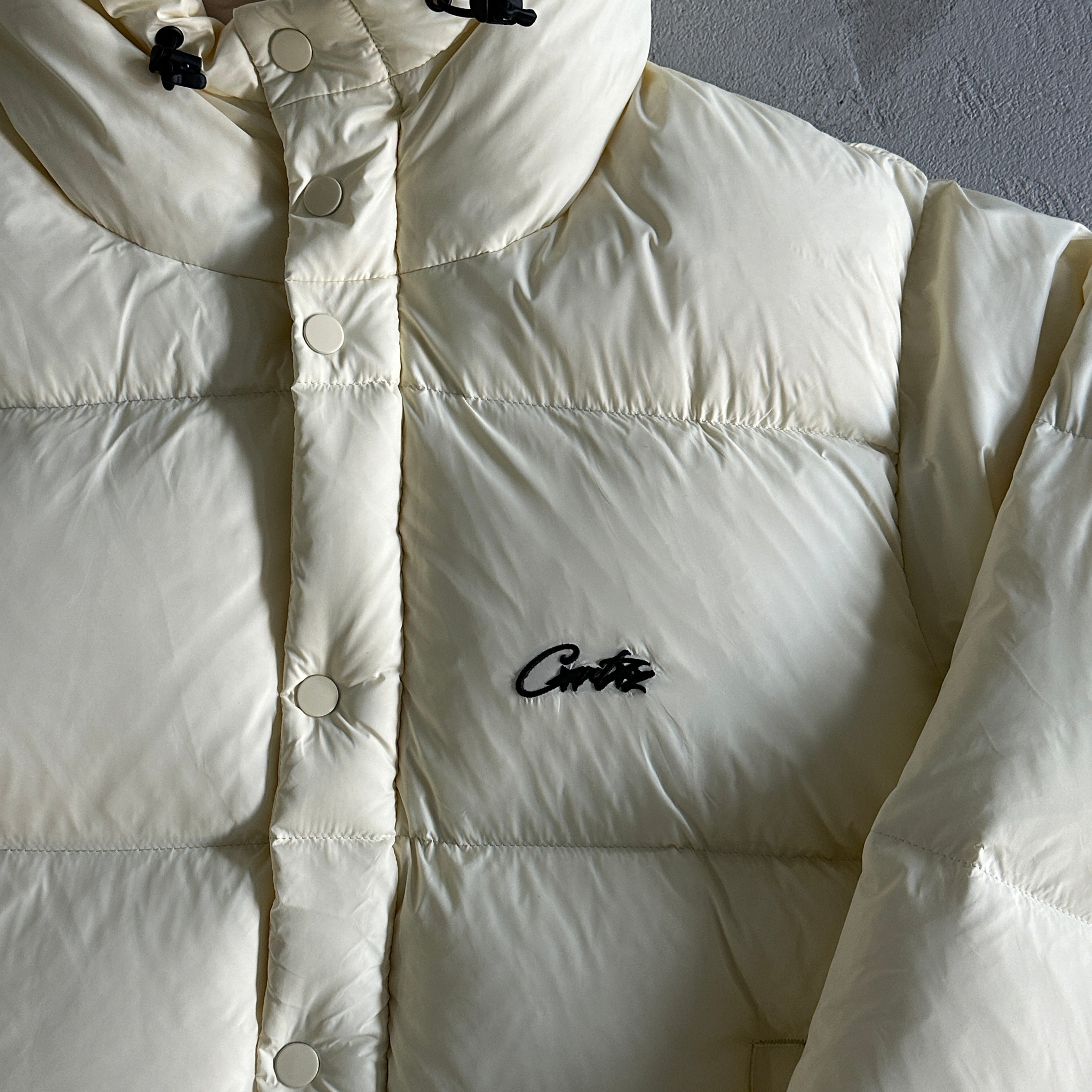 Corteiz Bolo V2 Down Jacket (Natural)
