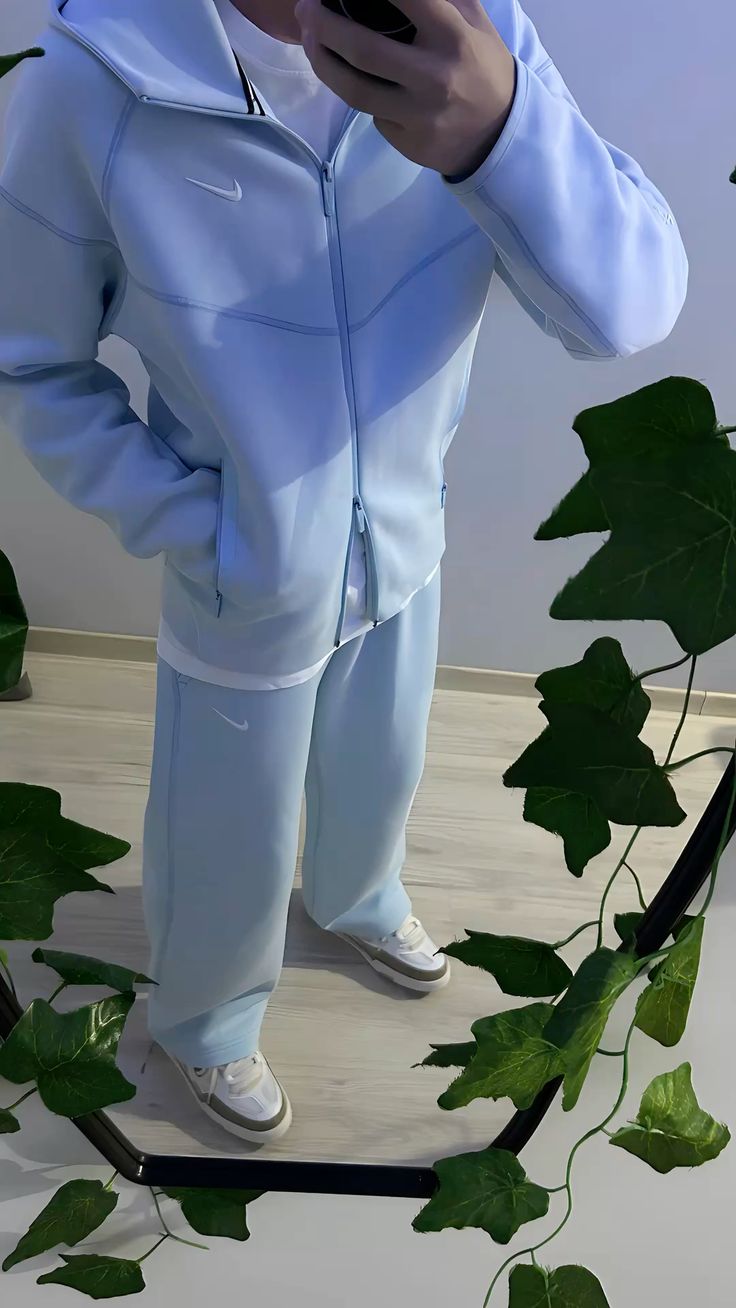Nike × NOCTA Tech Fleece Set – Baby Blue